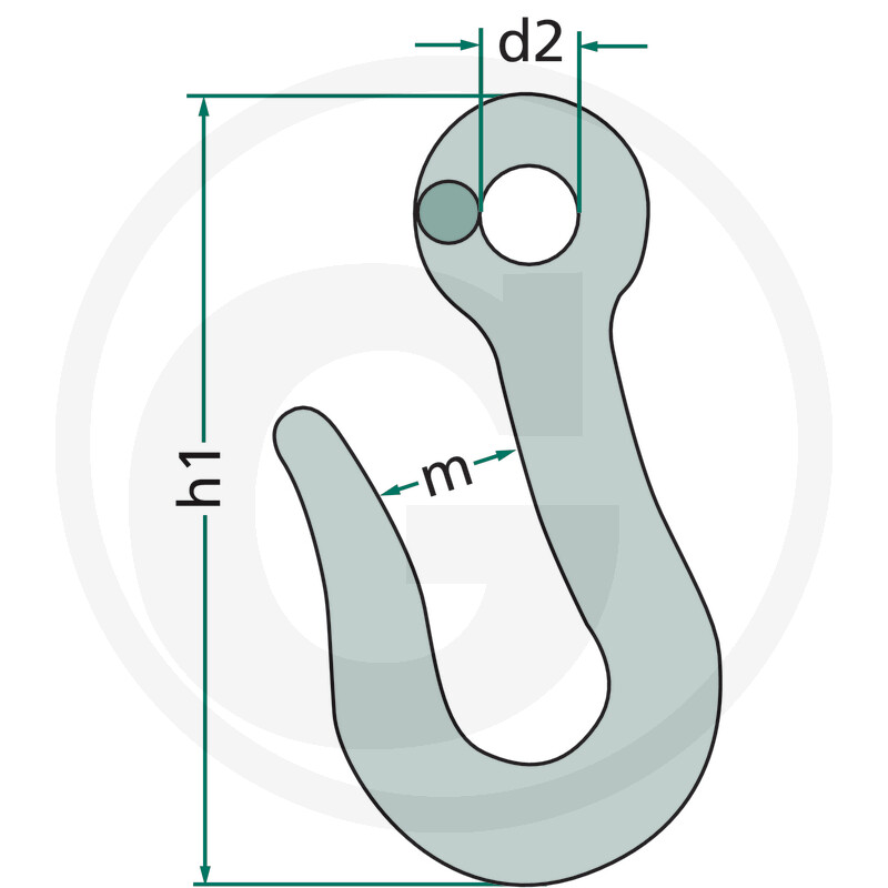 Baot Gancio A Occhiello G80 In Acciaio Legato Forgiato Di Alta Qualit&agrave; Con Chius