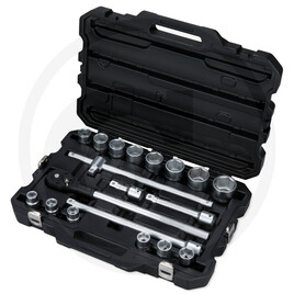 GRANIT BLACK EDITION Serie chiavi a bussola 3/4"