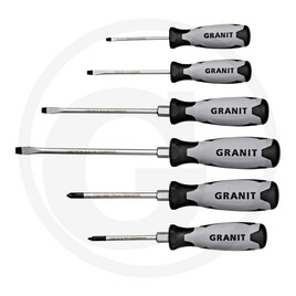 GRANIT BLACK EDITION Serie cacciaviti