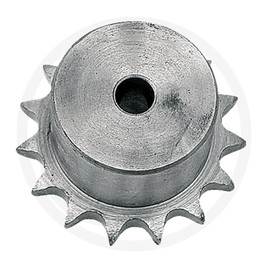 Pignone Per Catena A Rulli #40 - 15 Denti, Foro 1/2", Tipo B - Foto 10